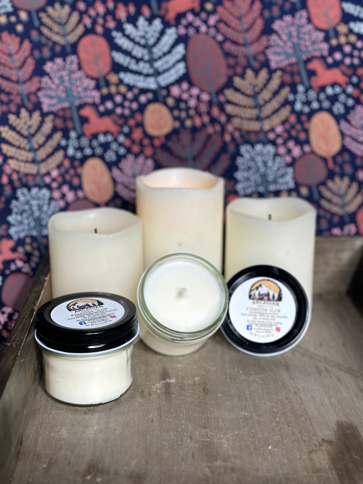Fireside Glow Soy Wax Candle