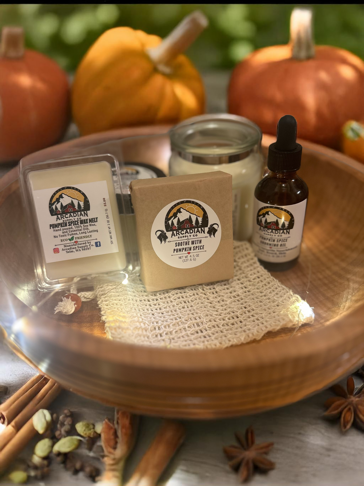 Pumpkin Spice Goat Milk Soap