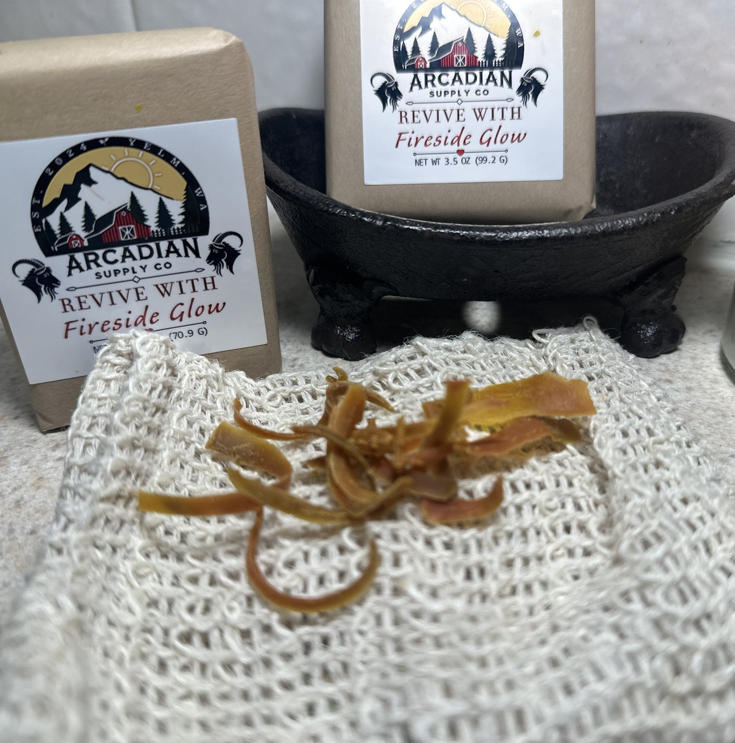 REVIVE WITH Fireside Glow Goat Milk Soap