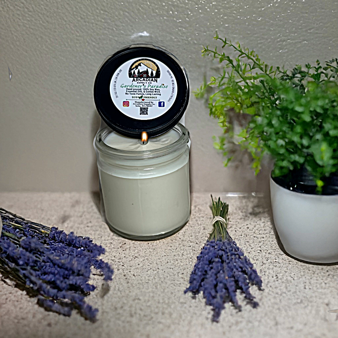 Gardener's Paradise Soy Wax Candle