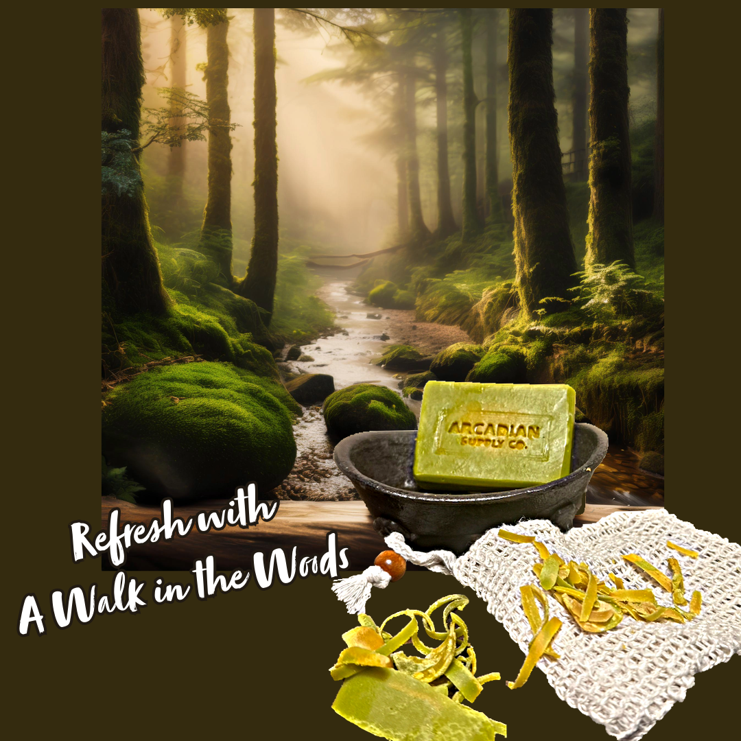 REFRESH WITH A Walk in the Woods Goat Milk Soap