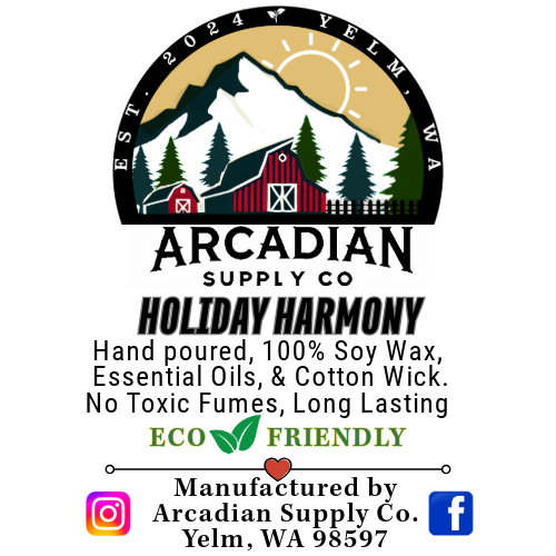 Holiday Harmony Soy Wax Candle