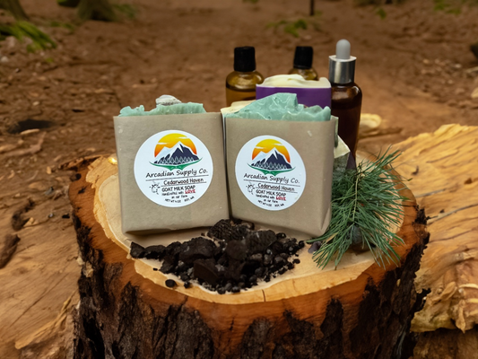 VITALIZE WITH Cedarwood Haven Goat Milk Soap