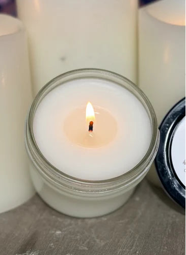 Floral Elegance Soy Wax Candle