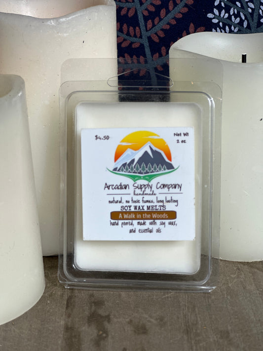 A Walk In The Woods Wax Melts