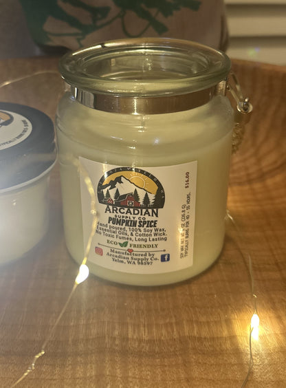 Pumpkin Spice Wax Candle