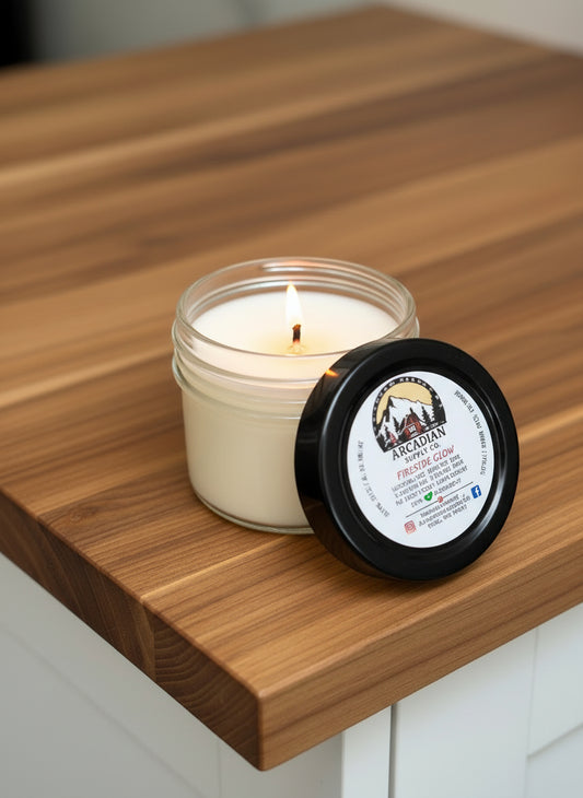 Fireside Glow Soy Wax Candle
