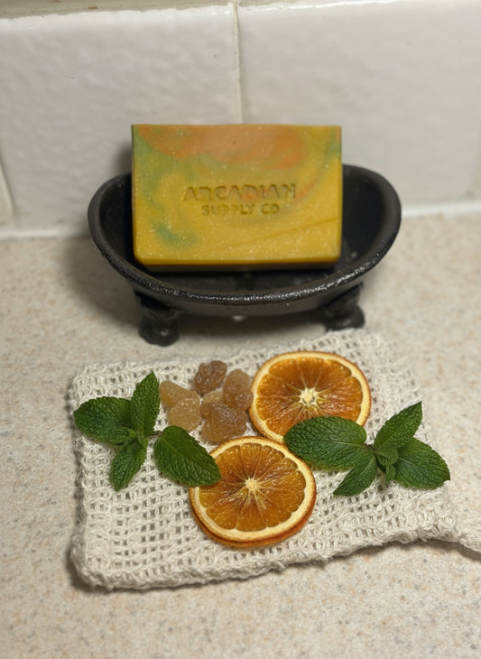 Minty Citrus Awakening Goat Milk Soap