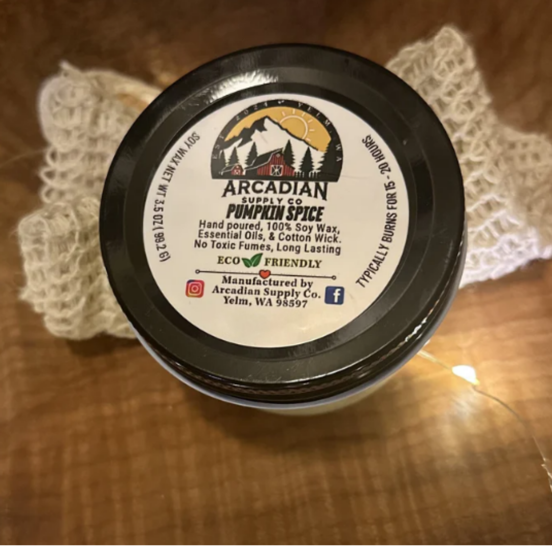 Pumpkin Spice Soy Wax Candle