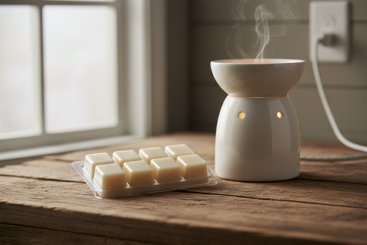 make the wax soy color